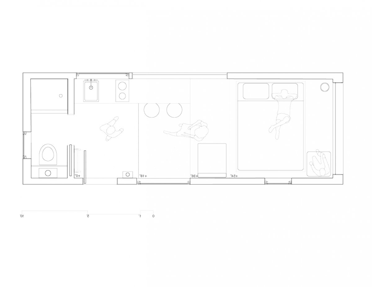Маленький домик на колесах для дачи - фото 13