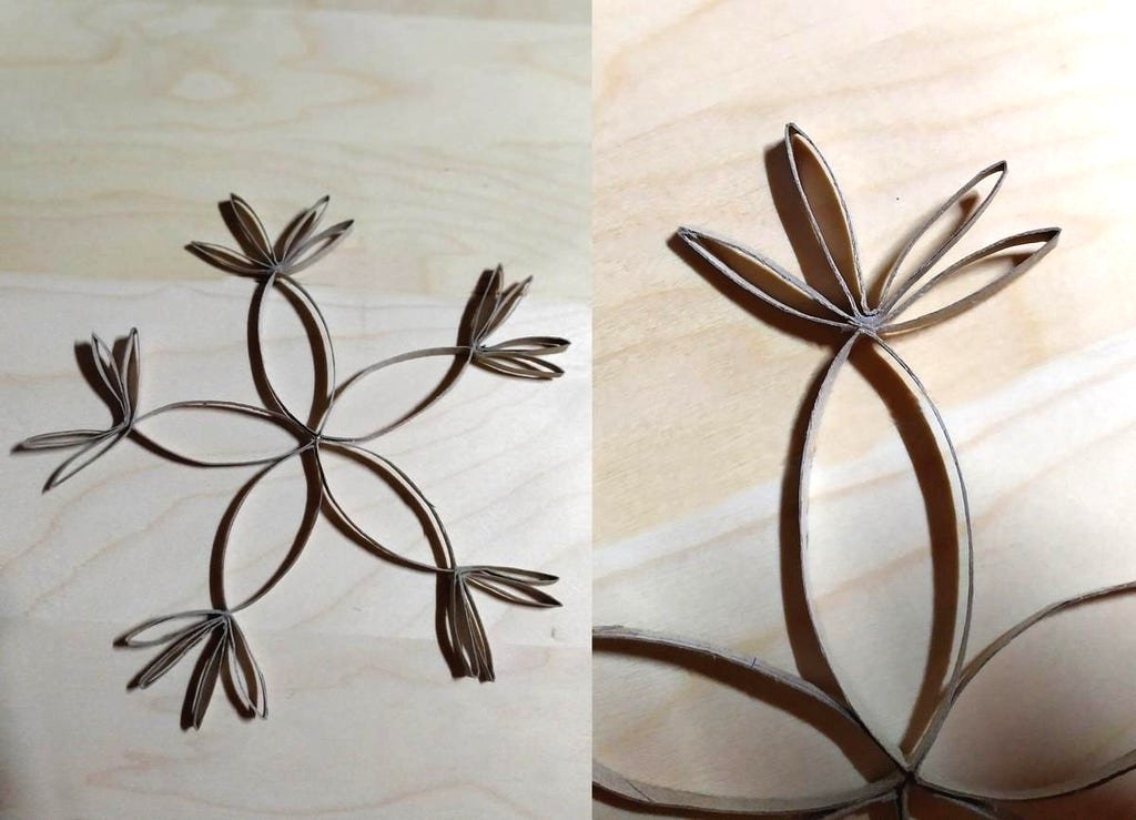 Снежинки из бумаги своими руками - фото 12