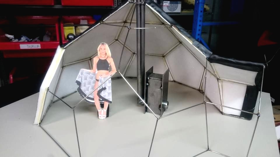 Сауна в форме геодезического купола - фото 7