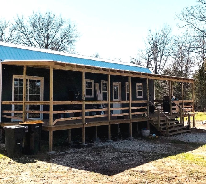 Деревянный каркасный дом - фото 9