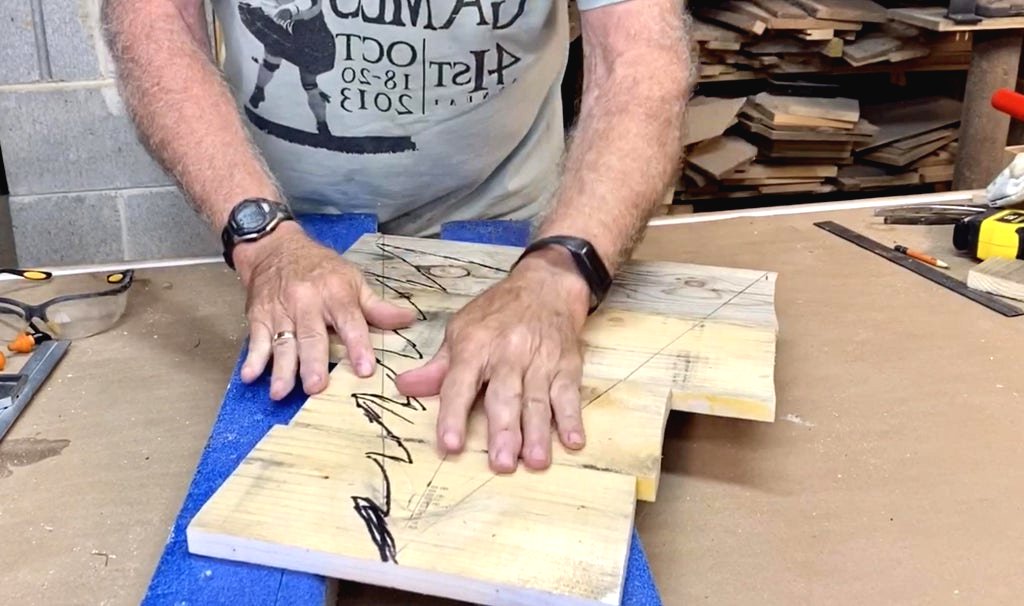 Новогодняя елка своими руками из дерева - фото 3