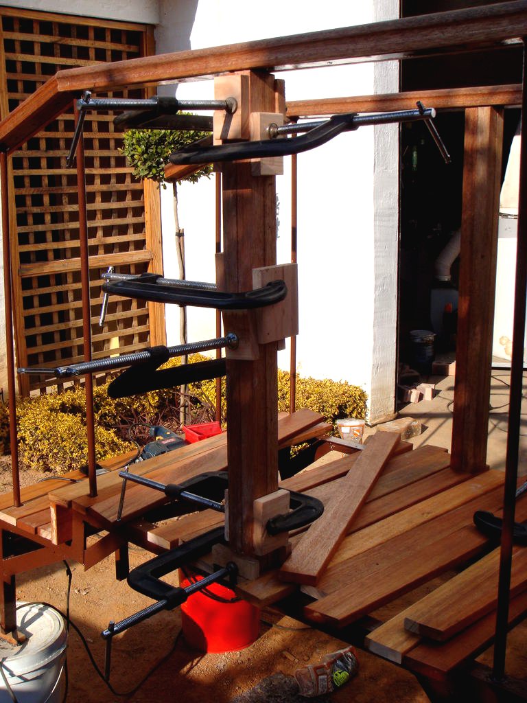 Мост из дерева на стальном каркасе - фото 5