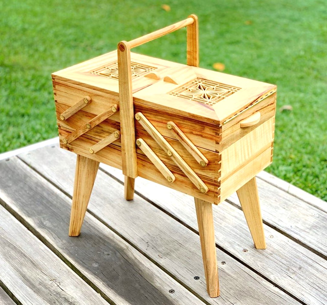 Интересный деревянный ящик для инструментов - фото 3