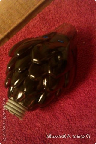 Филин из пластиковых бутылок - фото 7