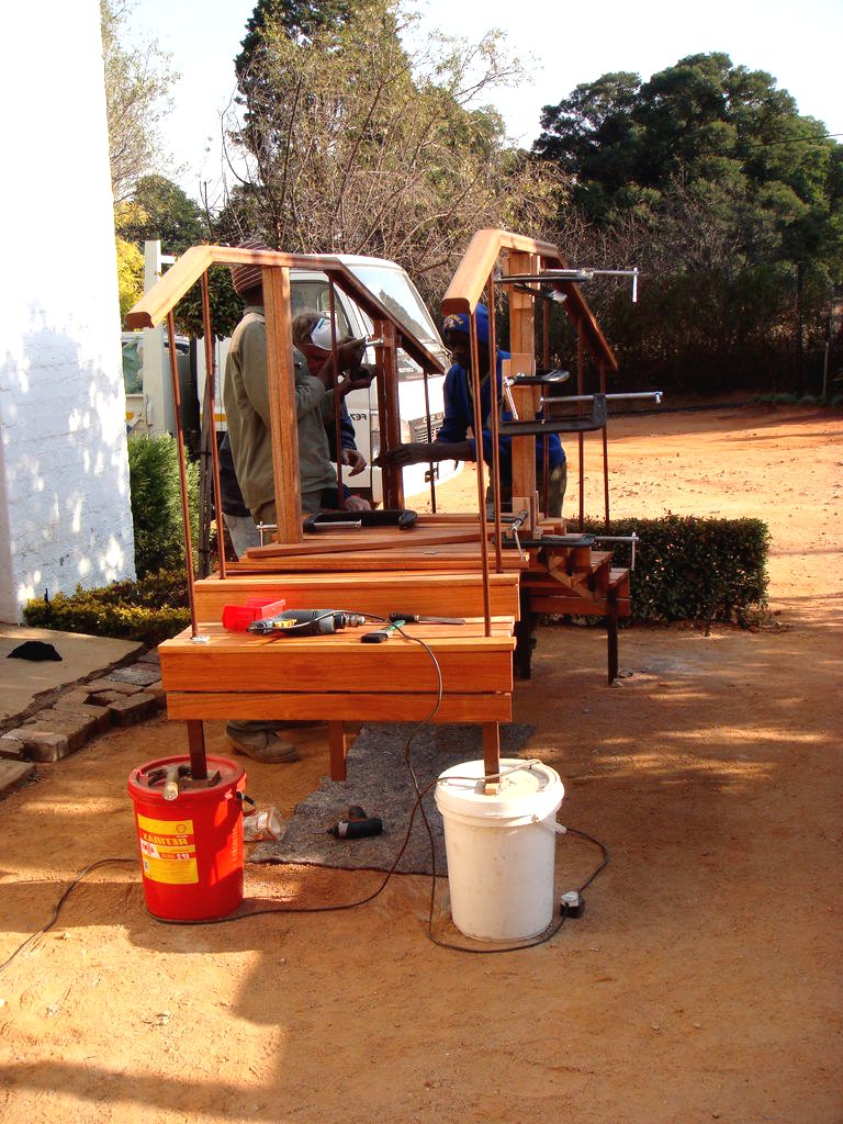 Мост из дерева на стальном каркасе - фото 6