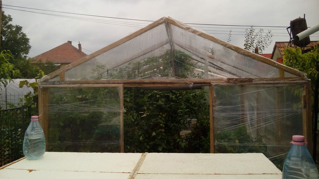 Теплица из пищевой - пленки - фото 2