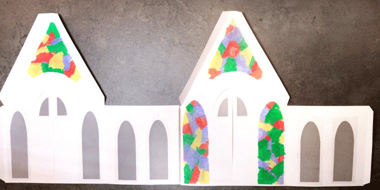 Домики из бумаги - фото 11