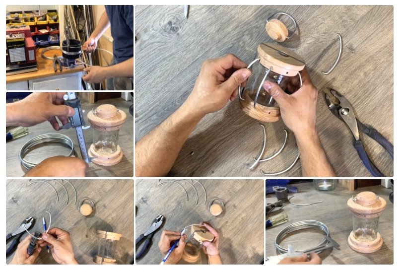 Что же можно сделать из стеклянных банок? - фото 11