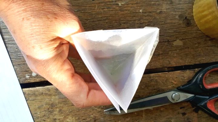 Настольные елочки из гипса - фото 4