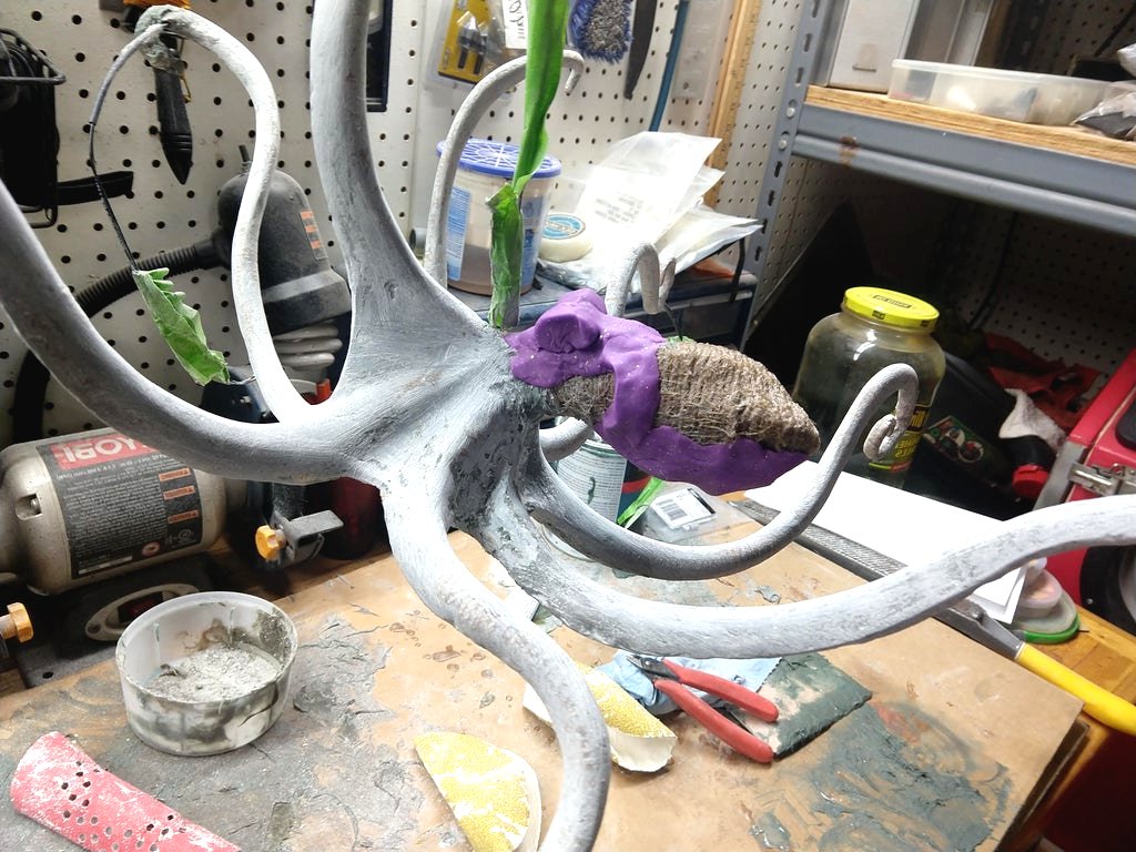 Оригинальная потолочная лампа - фото 22