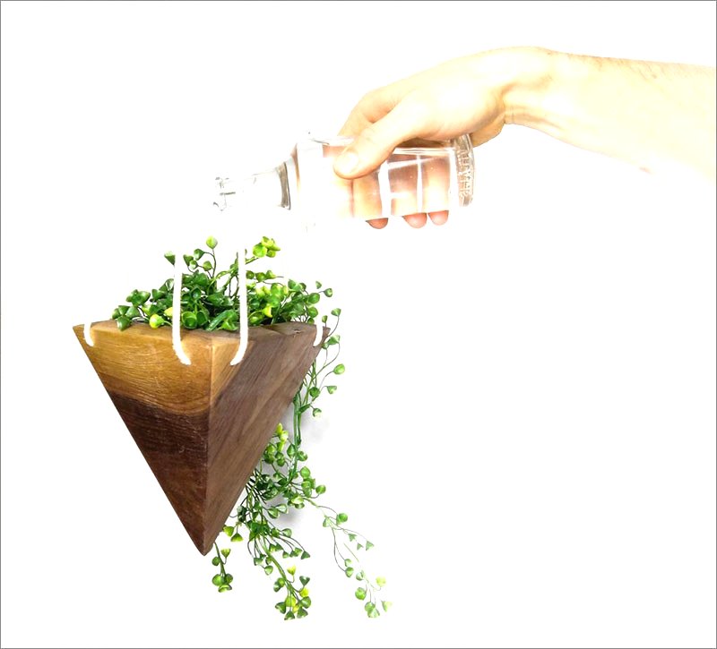 Удивительные горшки из дерева - фото 2