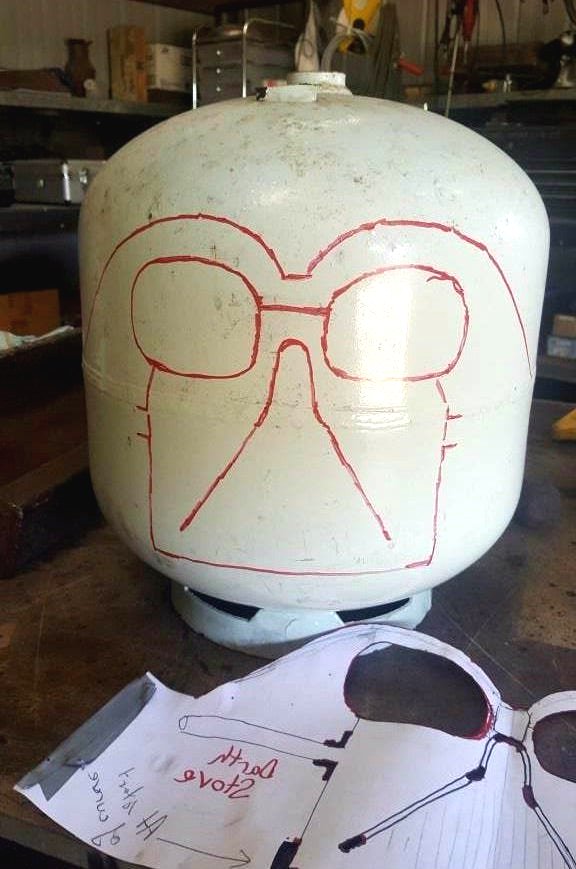 Дровяная печь из газового баллона - фото 8