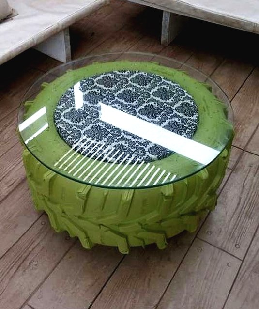 Что можно сделать из автопокрышки своими руками - фото 12