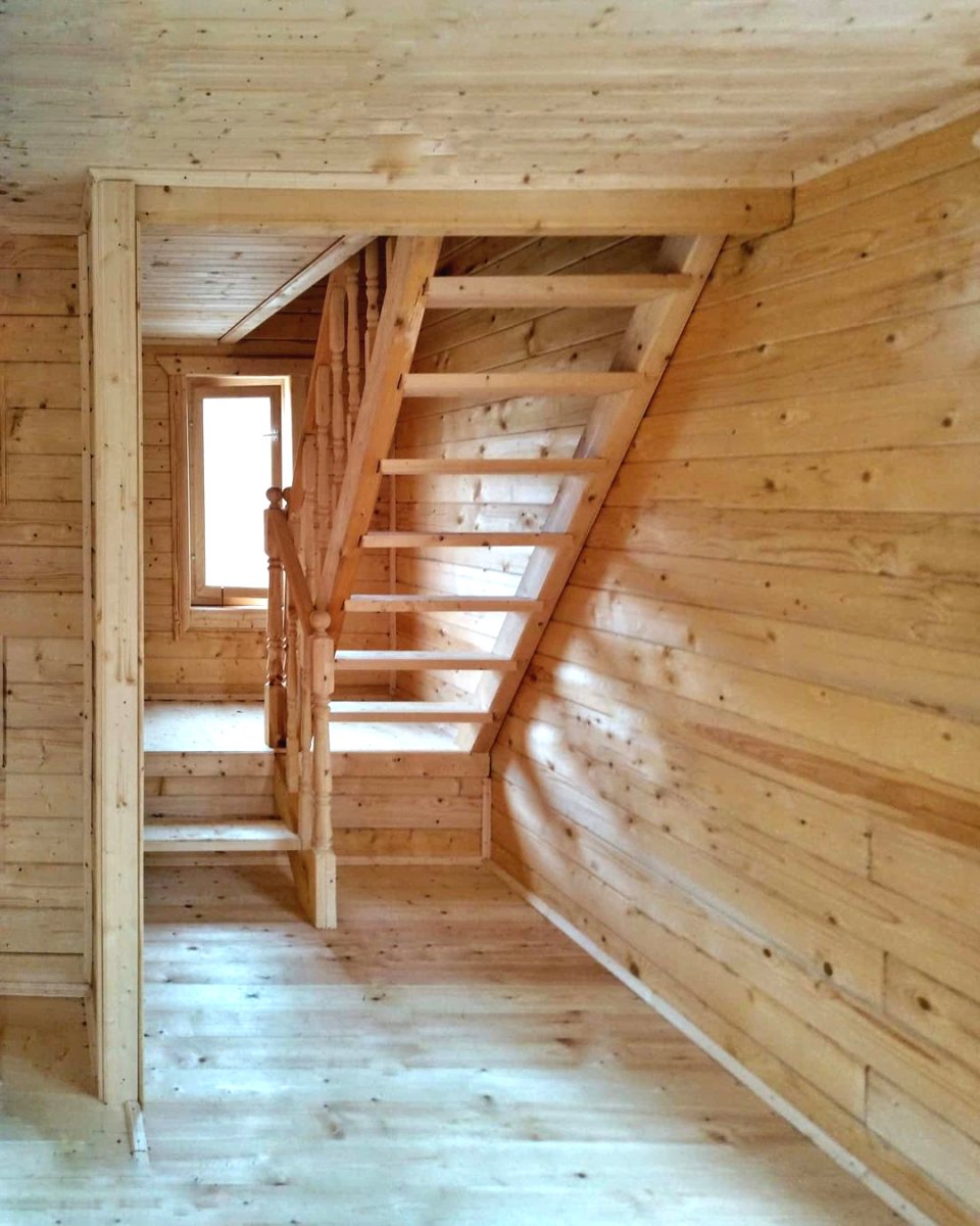 Очень красивый дом из бруса - фото 27