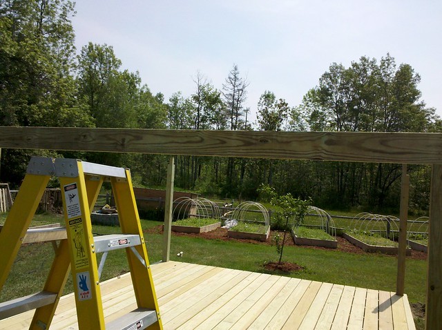 Беседка из дерева - фото 12