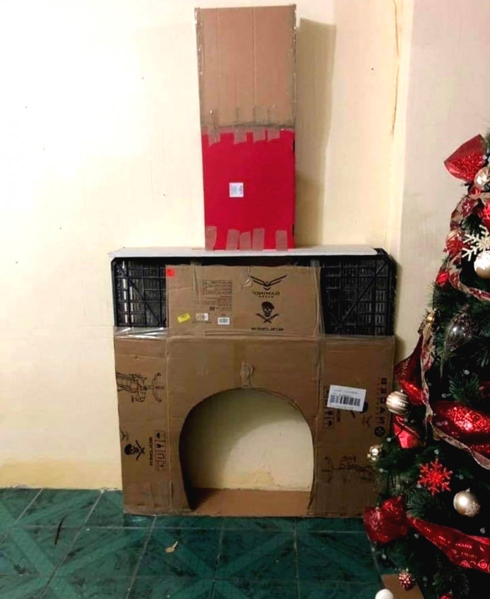 Искусственный камин своими руками в квартире - фото 4