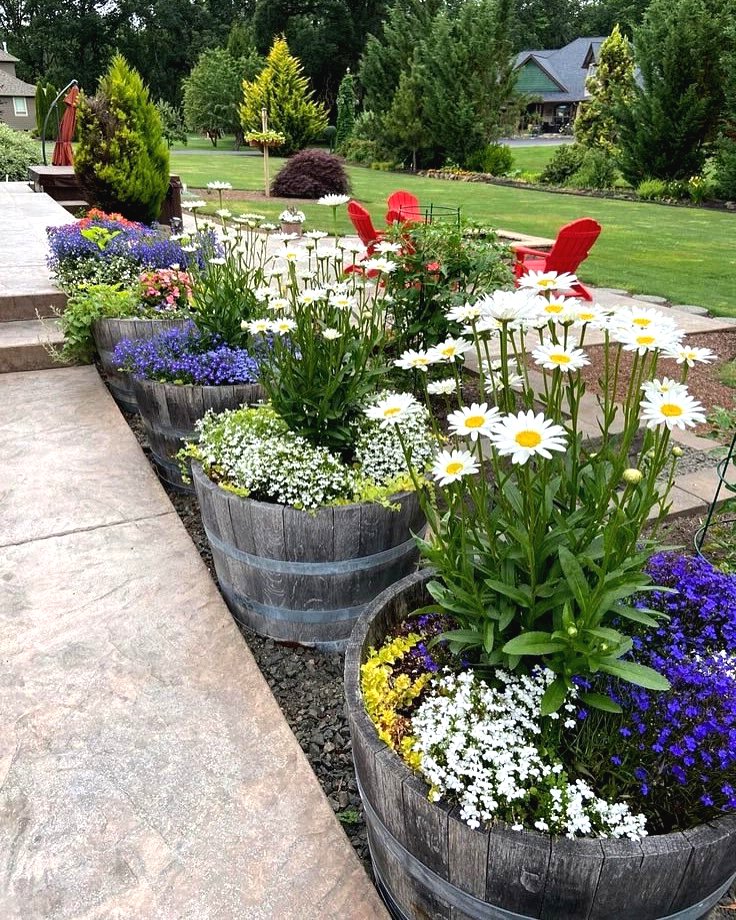 Идеи для клумб своими руками - фото 4