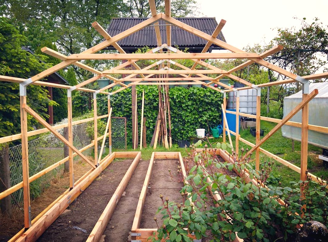 Теплица из лиственницы - фото 2