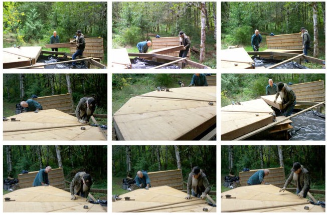 Строительство юрты с деревянным каркасом - фото 6