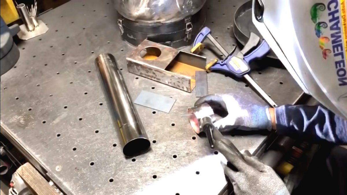 Буржуйка из старого газового баллона - фото 37