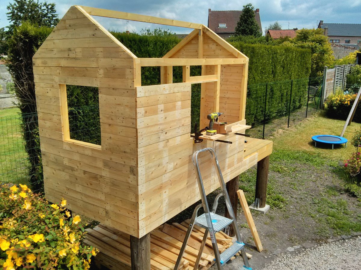 Детский домик для дачи - фото 18