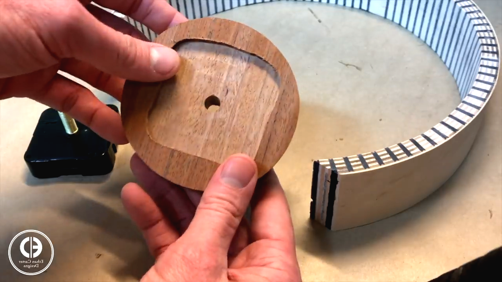 Часы из фанеры своими руками - фото 14