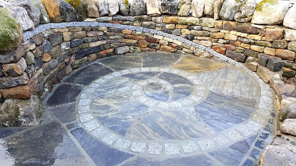 Патио из природного камня - фото 11