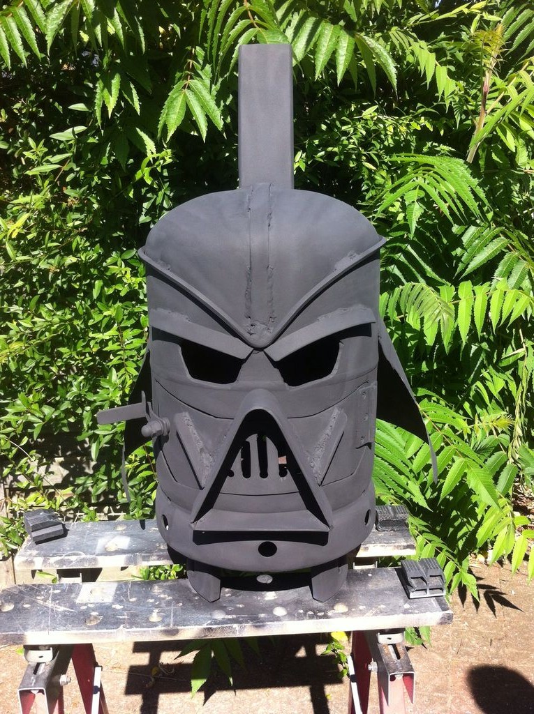 Необычная печь из газового баллона - фото 9