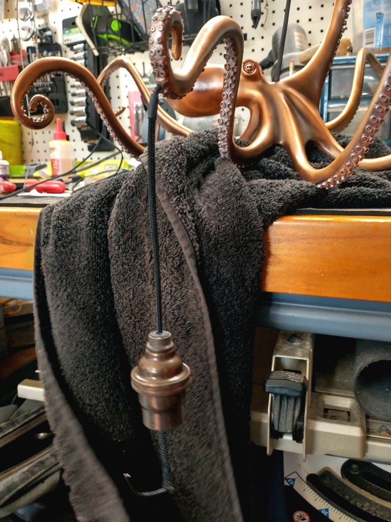 Оригинальная потолочная лампа - фото 50