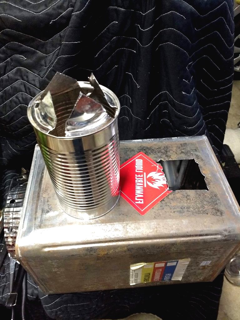 Дровяная печь из лома - фото 19