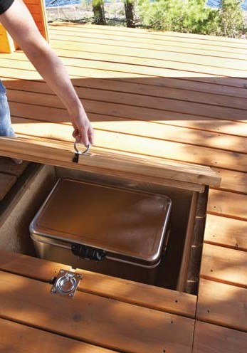 Беседка из кедрового дерева - фото 7