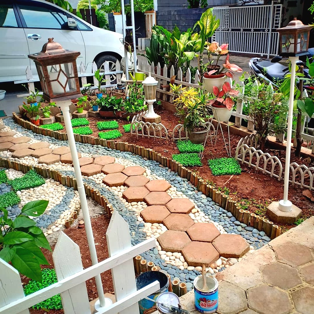 Оригинальная садовая дорожка - фото 5