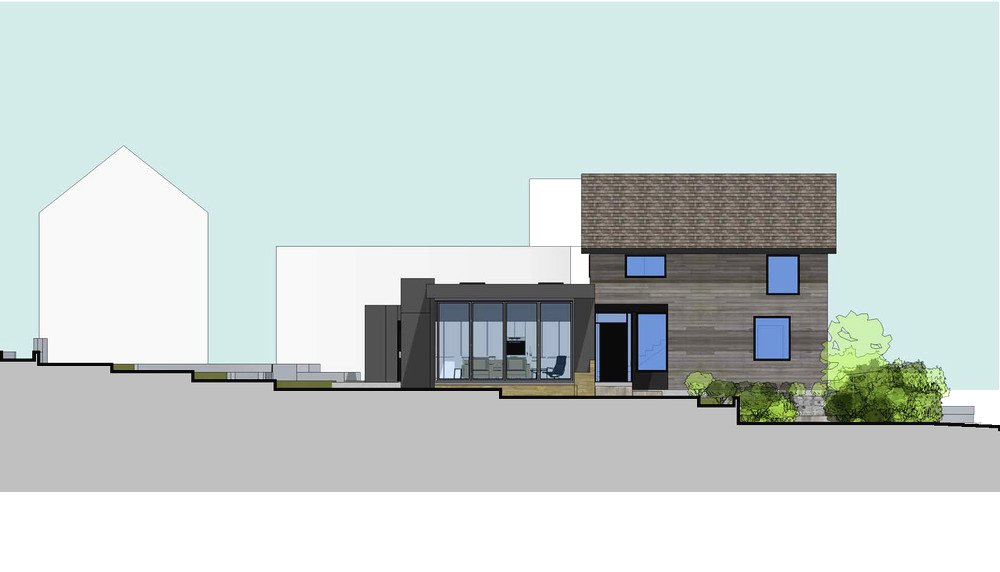 Оригинальный двухэтажный дом - фото 7