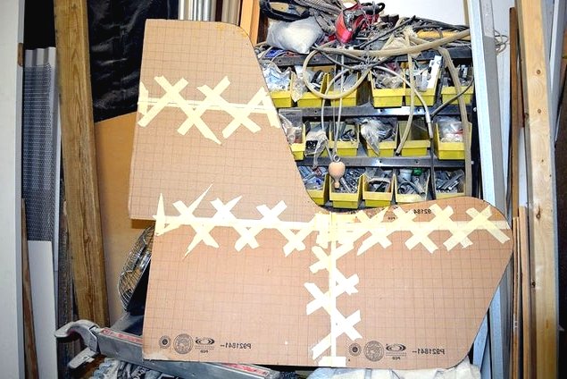 Оригинальный стул из фанеры - фото 3