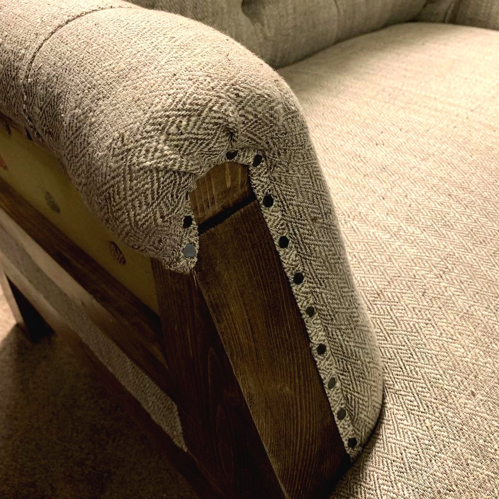 Кресло Честерфилд ручной работы - фото 42