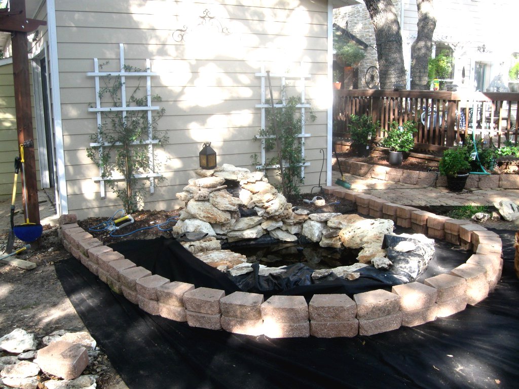 Пруд с водопадом  - фото 18