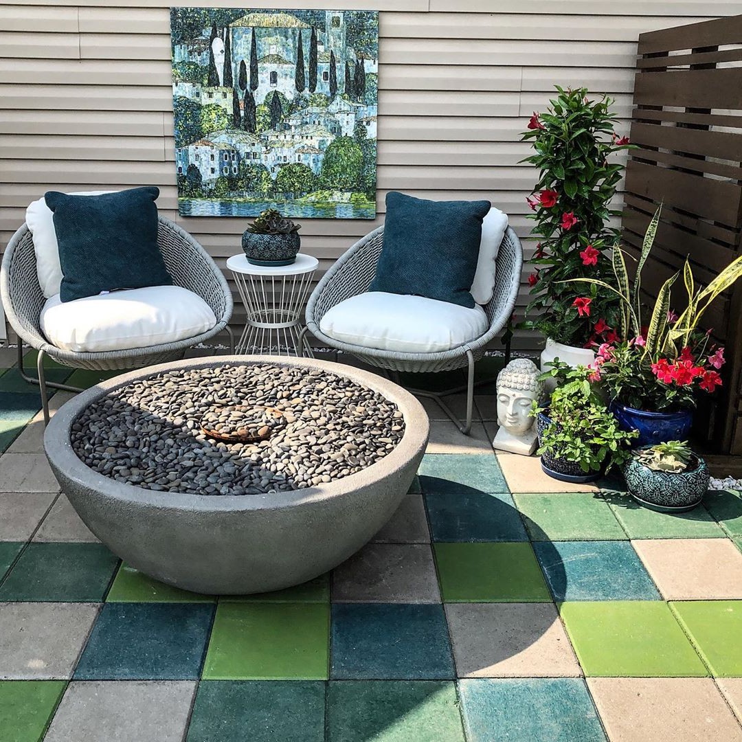 Вид патио заднего двора - фото 8