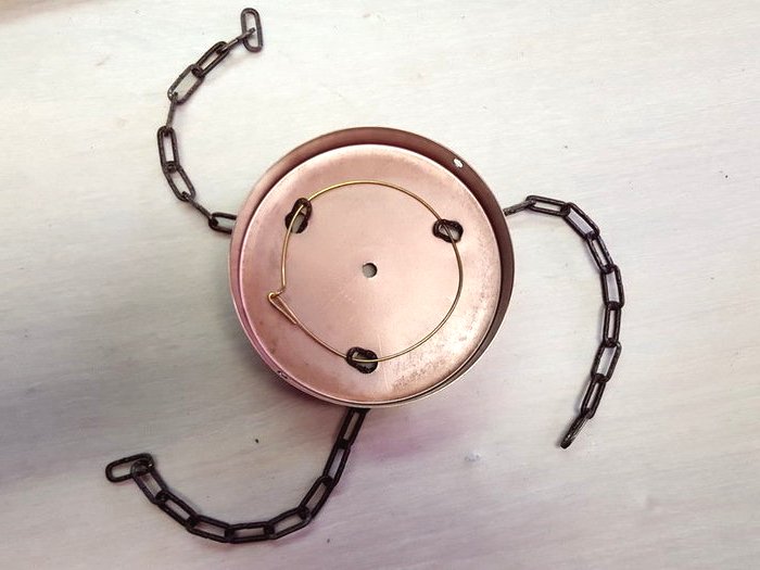 Интересная подвесная лампа из дерева - фото 5