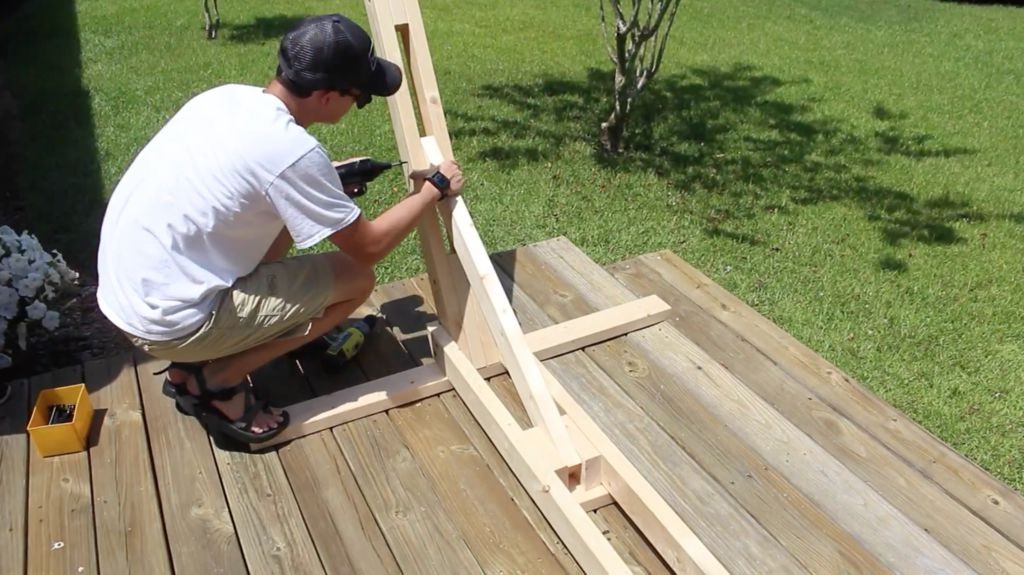 Уличная стойка для гамака - фото 7