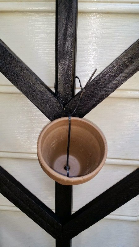 Декоративная решётка из дерева - фото 13