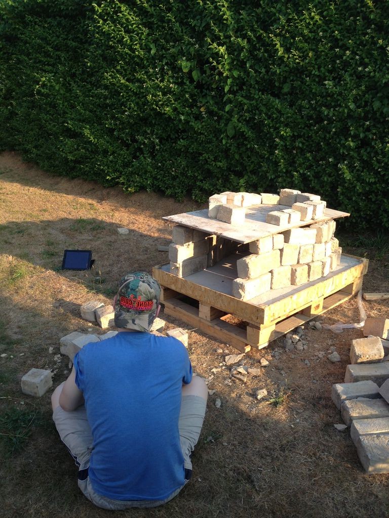 Печь из кирпича для пиццы - фото 6