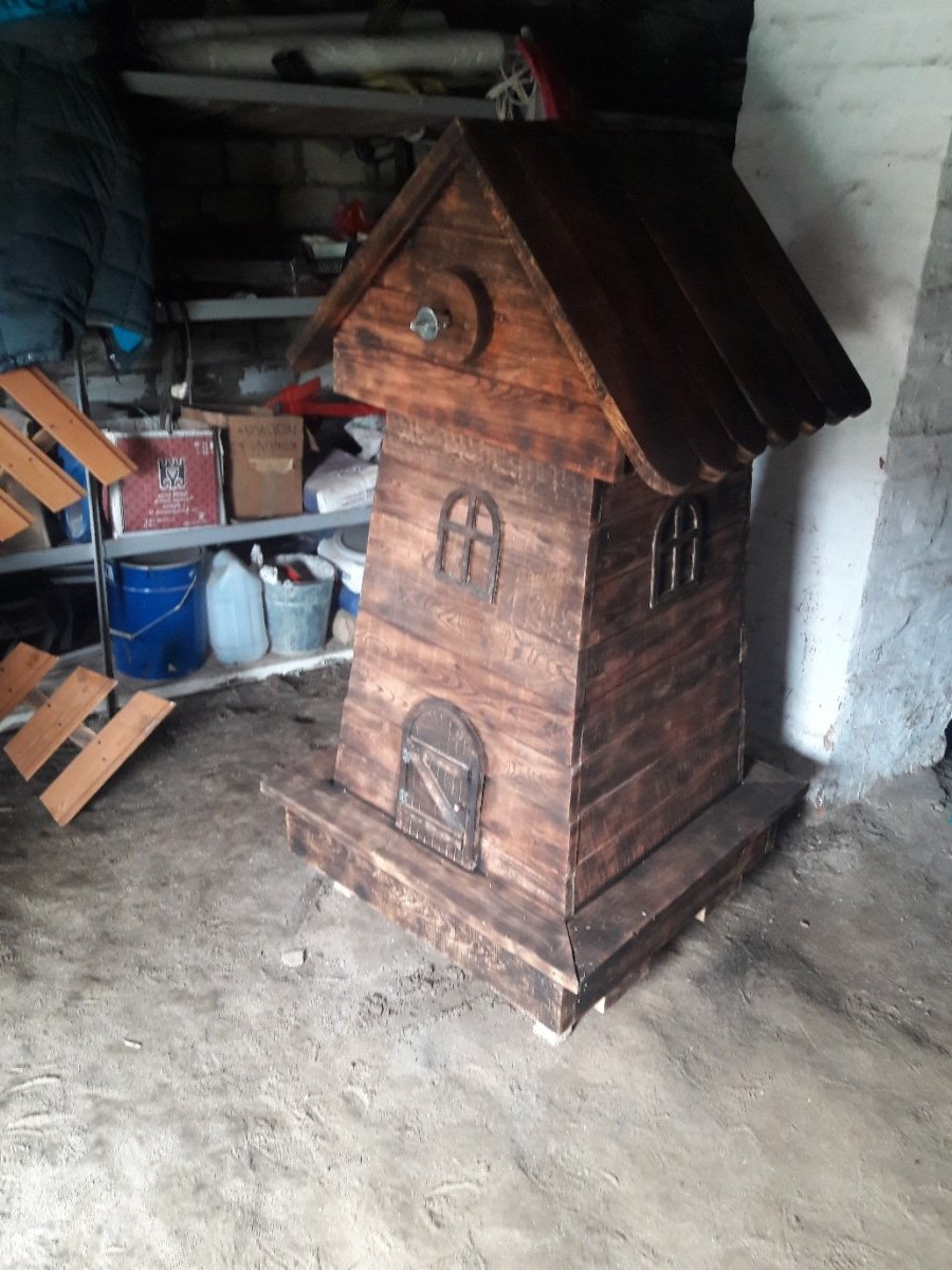 Декоративная мельница своими руками - фото 2