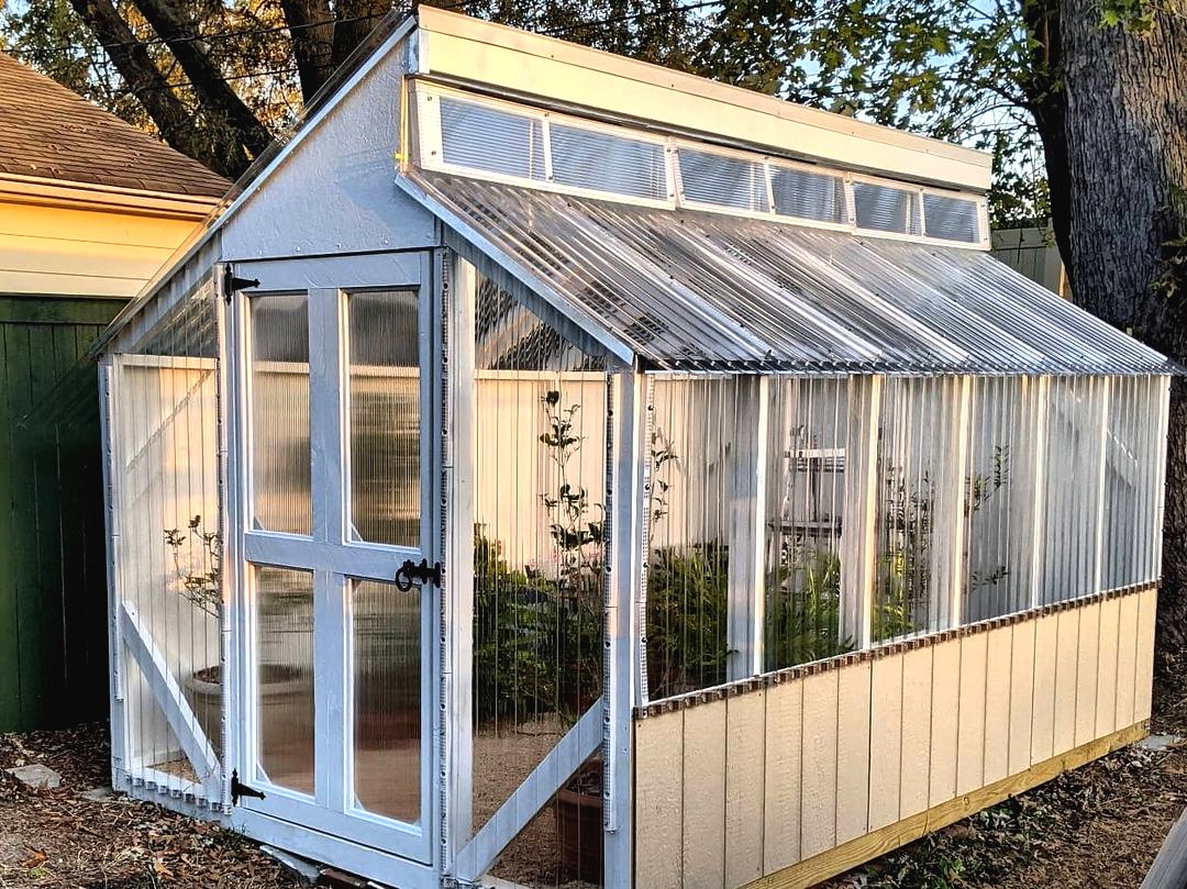 Теплица из деревянного каркаса и поликарбоната - фото 3