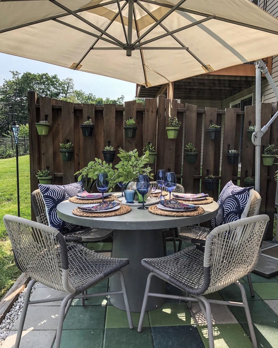 Вид патио заднего двора - фото 4