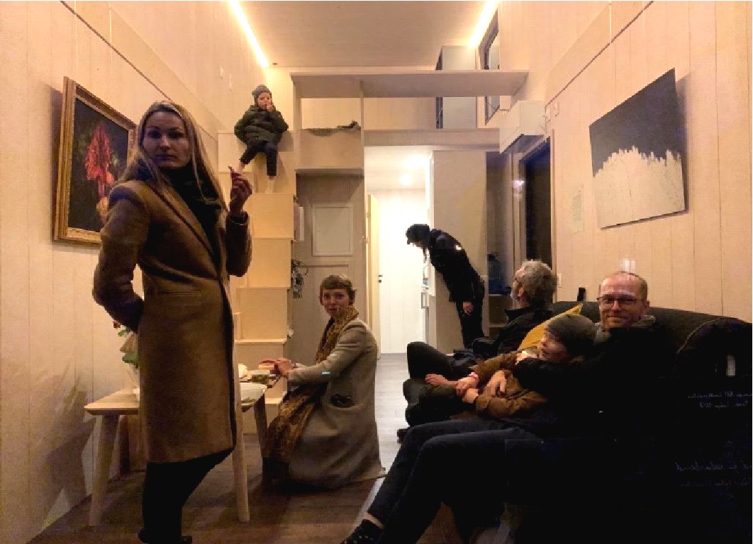 Модульный дом 6х3 вместо гаража - фото 19