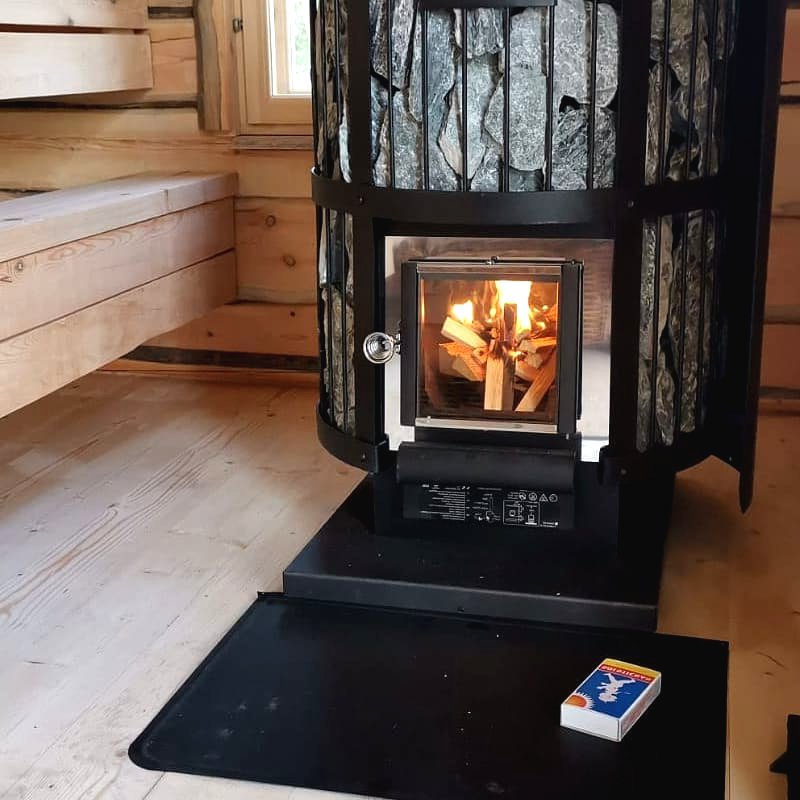 Небольшая баня из бруса - фото 5