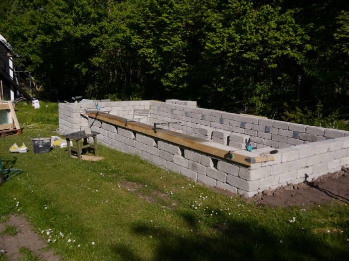 Теплица блоков и поликарбоната - фото 6