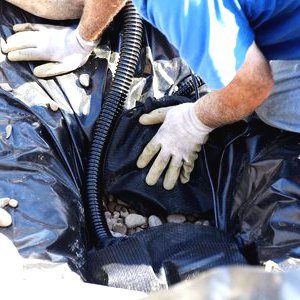 Небольшой водопад с прудом - фото 9