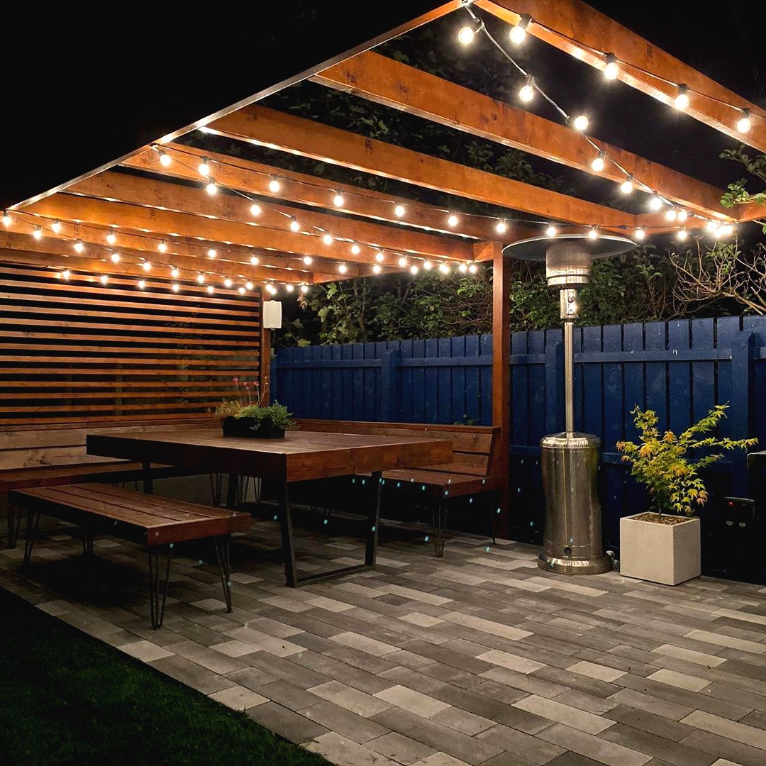 Интересная беседка из дерева - фото 19