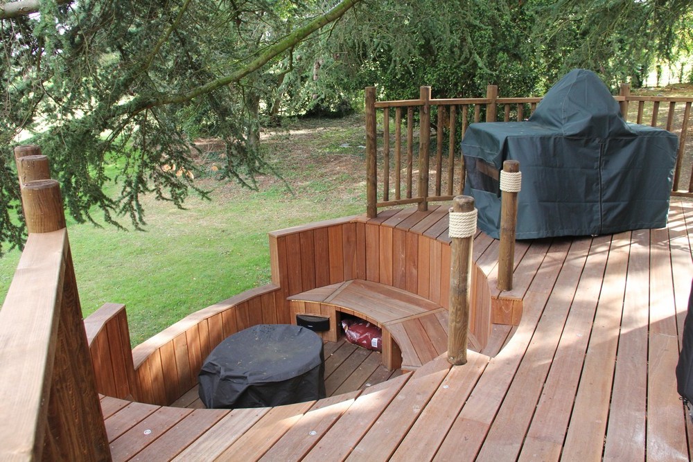 Двухэтажный дом на дереве - фото 3